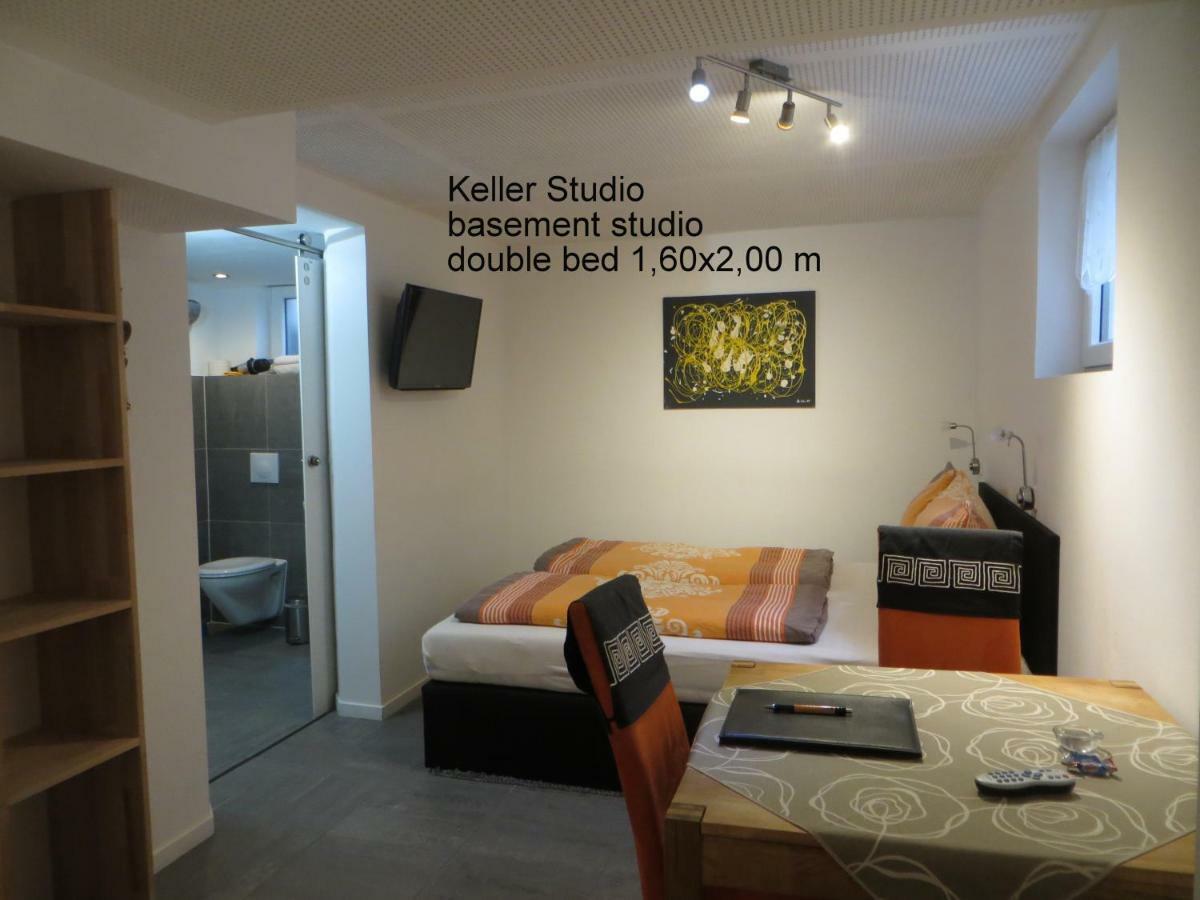 Gaestehaus Sommertal Mit Pool Im Garten, Eigener Parkplatz, 800M Zum Bodensee, 300M Zur Altstadt Meersburg Eksteriør bilde